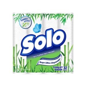 Solo 32'li Bambu Katkılı Tuvalet Kağıdı