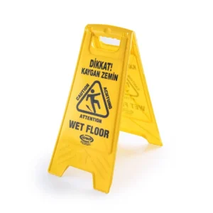 Kaygan Zemin Levhası Sarı