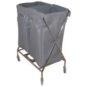 2 Bölmeli Çöp ve Çamaşır Toplama Arabası