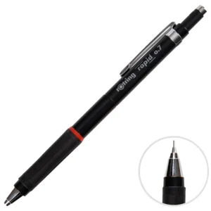 Rotring Rapid Versatil Uçlu Kalem 0.7 mm Siyah