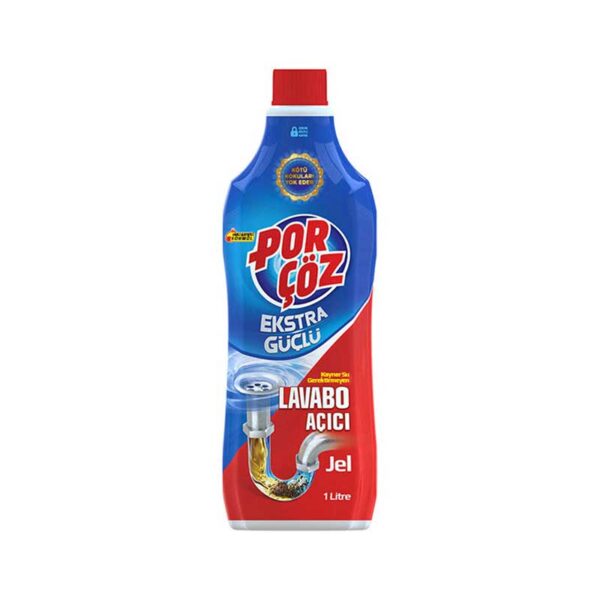 Porçöz Jel Lavabo Açıcı 1 Lt