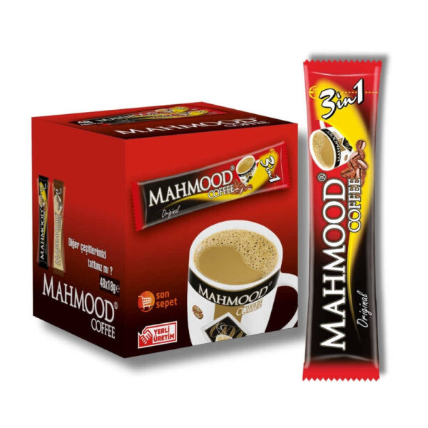 Mahmood Coffee 3'ü 1 Arada Hazır Kahve 48 Adet