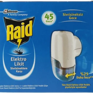 Raid Elekro Likit Cihaz Ve 1 Yedek 45 Gece